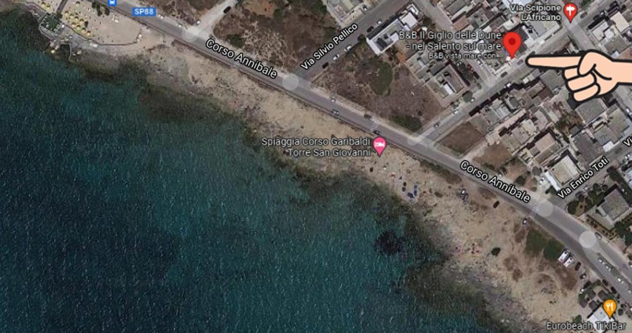 B&B Il Giglio Delle Dune Torre San Giovanni Buitenkant foto